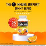 Close-up of Airborne Original Gummies showing three gummies