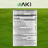 Close-up of AKI ORGANIC Marine Phytoplankton Omega 3 Supplement packaging