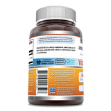Close-up of Amazing Nutrition Vitamin B6 Pyridoxine tablet