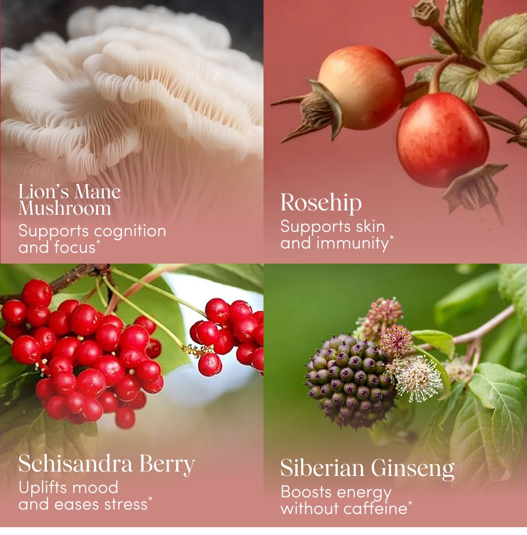 Close-up of Apothékary Rosé-Tinted Glasses ingredients