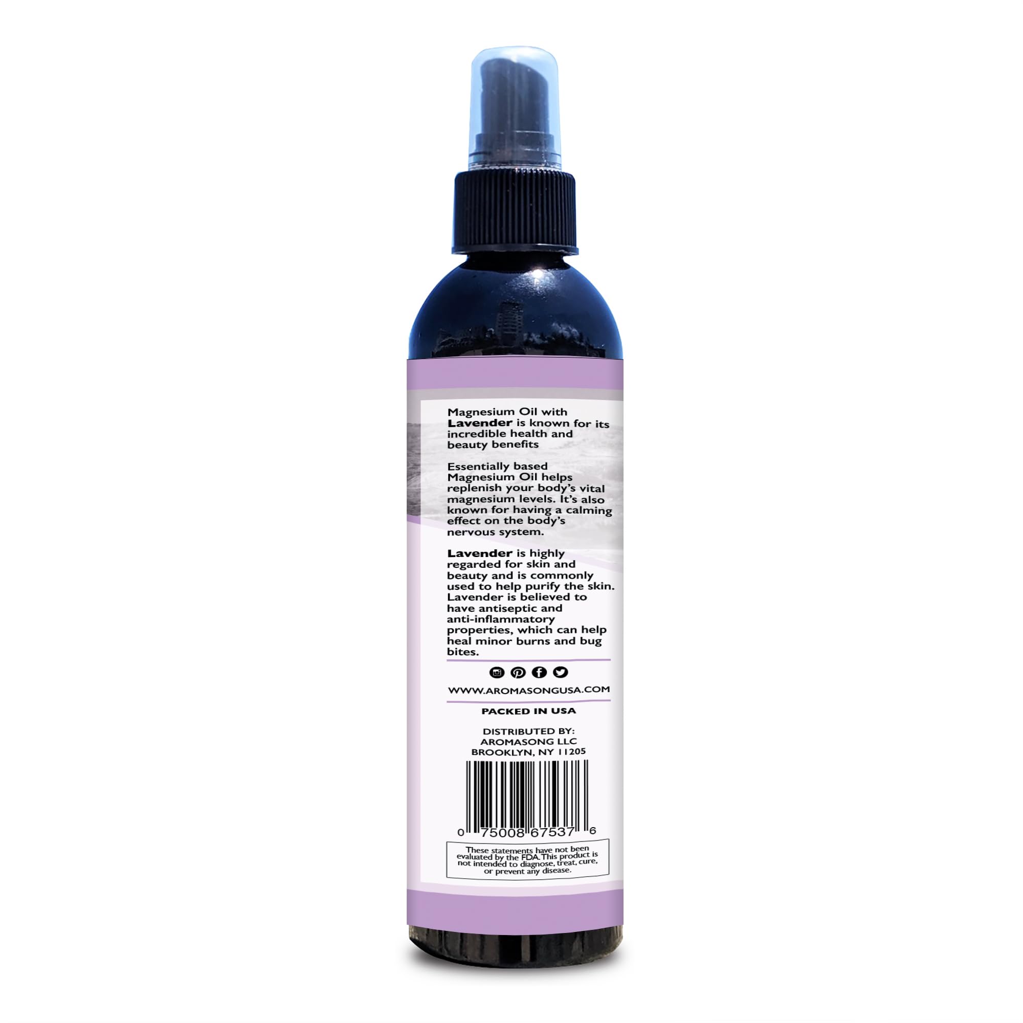 Close-up of Aromasong Magnesium Spray nozzle