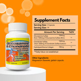 Close-up of Arymar Glucosamine and Chondroitin capsules