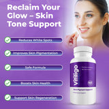 Close-up of AURA VITAMINS Vitiligo Capsules