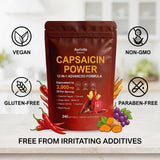 Close-up of Aurivita Natural Capsaicin Softgels softgel