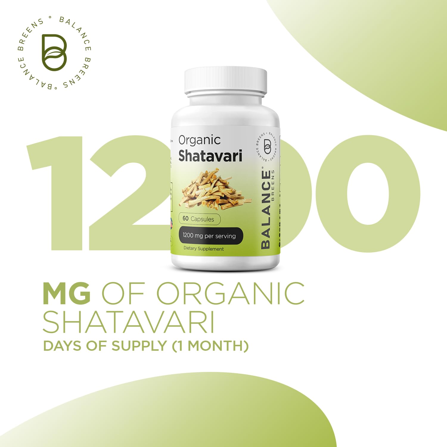 Close-up of Balancebreens Shatavari Capsules showing the capsules
