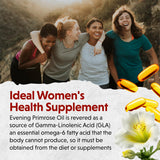 Close-up of Barlean's Evening Primrose Oil softgel capsule