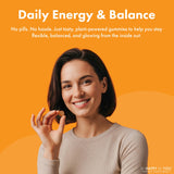 Close-up of Be Happy Be You Ginger & Turmeric Gummies