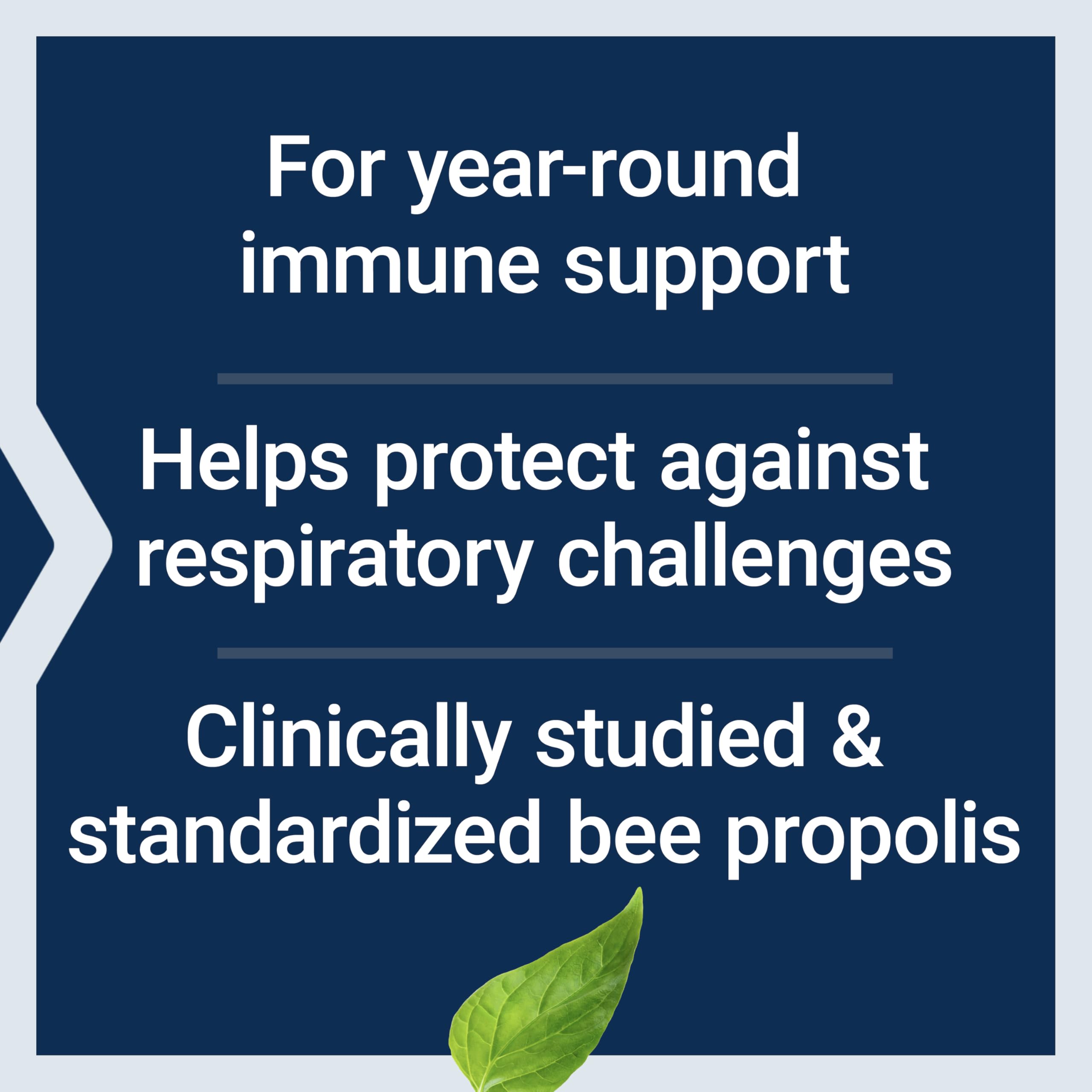 Close-up of Bee daily wellness Propolis Capsules