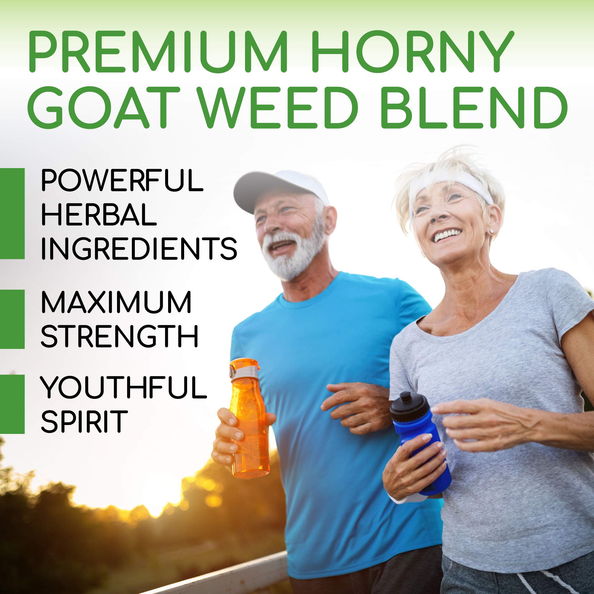 Close-up of Beleon Horny Goat Weed capsules