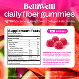 Close-up of Belli Welli watermelon gummy