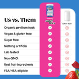 Close-up of Bellway Super Fiber + Fruit ingredients