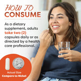 Close-up of Best Naturals L-Proline vegetarian capsule
