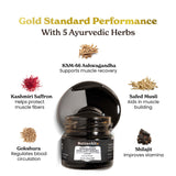 Close-up of Better Alt Shilajit Gold resin