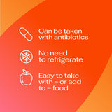 Close-up of Bio-Kult Original Probiotics capsules
