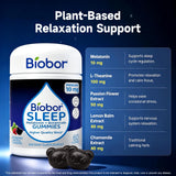 Close-up of Biobor Raspberry Melatonin Gummies