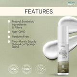Close-up of BIOLABS PRO Pregnenolone Cream 2.5% ingredients list