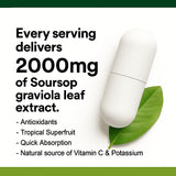 Close-up of Biolore Soursop Extract Capsules