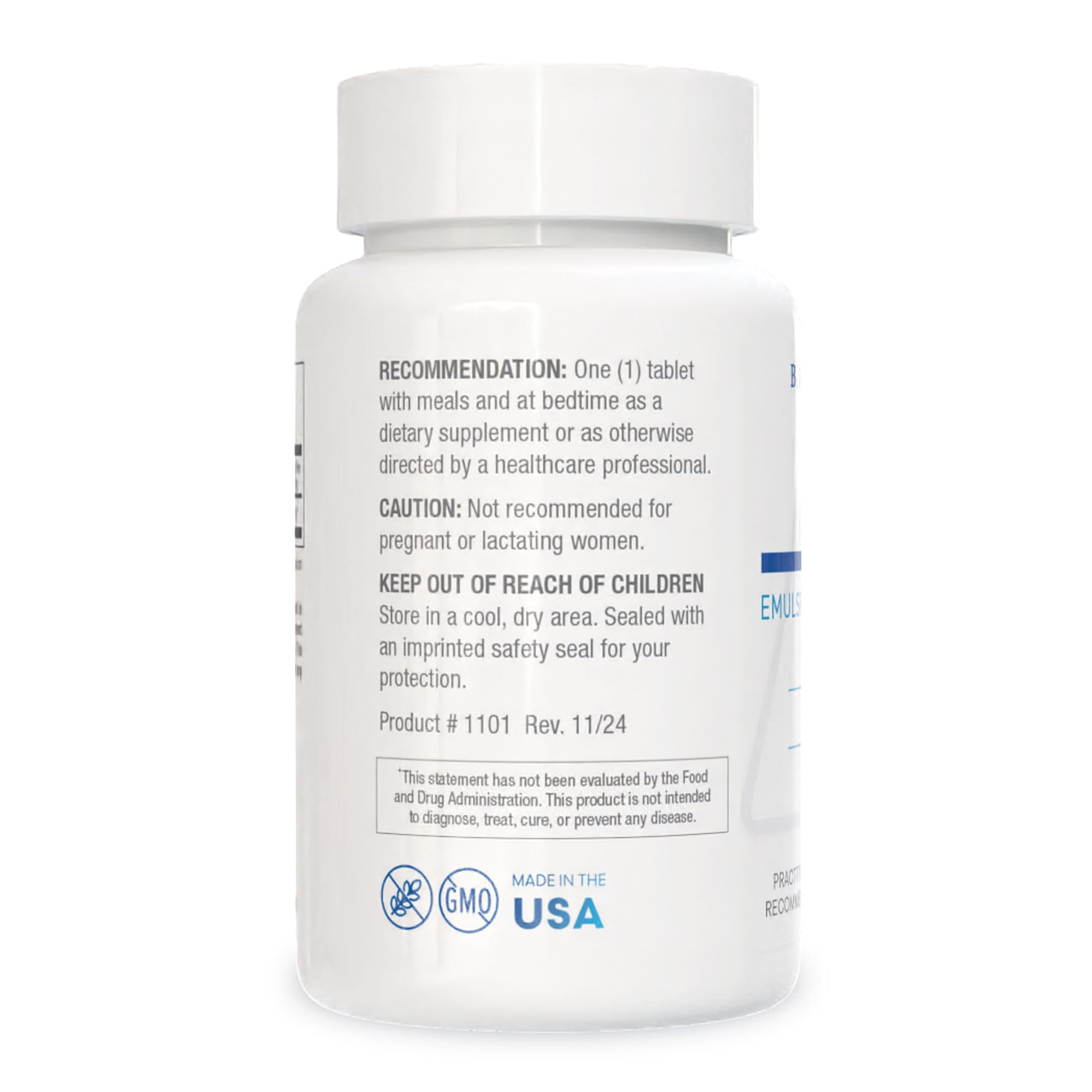Close-up of BIOTICS RESEARCH Oil of Oregano A.D.P 82g supplement tablets