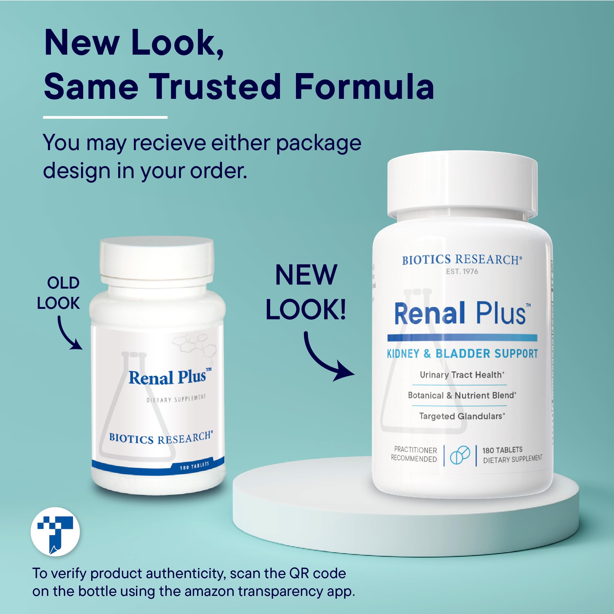 Close-up of BIOTICS RESEARCH Renal Plus capsule