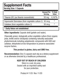 Close-up of BIOTICS RESEARCH Thiamin B1 capsules