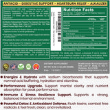 Close-up of BioWisdom Nutraceuticals Sodium Bicarbonate Powder texture