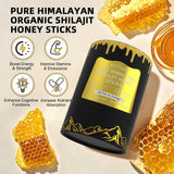 Close-up of BIYODE Shilajit + Honey Sticks showing individual sticks