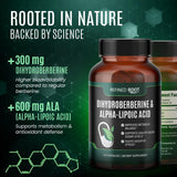 Close-up of Blast Supplements Dihydroberberine capsules