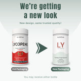 Close-up of Bloofah Lycopene capsules