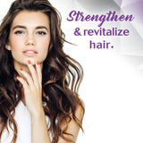 Close-up of BlueBonnet Beautiful Ally Keratin Care Capsules showing the capsules