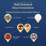 Close-up of BMOOORCN Herbal Sleep Patch on skin