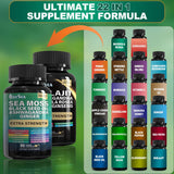 Close-up of Boysea Shilajit capsules