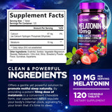 Close-up of Built by Nature Melatonin Chewables with berry flavour