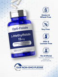 Close-up of Carlyle L-Methylfolate capsules