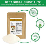 Close-up of CCnature Stevia Powder showing fine texture