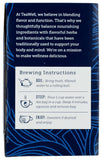 Close-up of Celestial Seasonings Teawell Sleep Wellness Tea ingredients