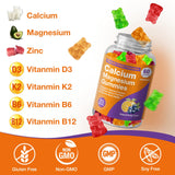 Close-up of CHANUBITO Calcium Magnesium Zinc Gummies