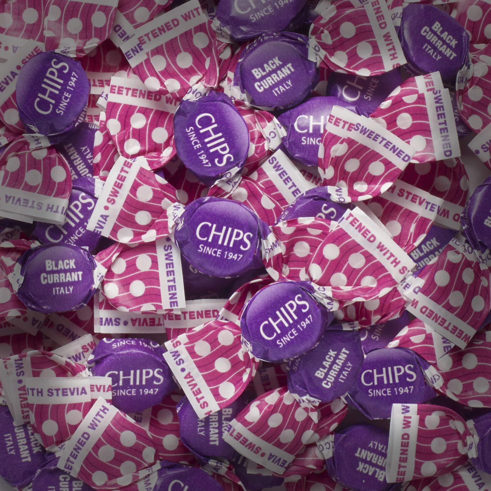 Close-up of Chipurnoi Black Currant & Elderberry Pastilles