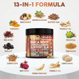 Close-up of Clean Nutraceuticals Maca Root Capsules