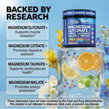 Close-up of Clean Nutraceuticals Magnesium Glycinate capsules