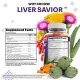Close-up of Clean Nutraceuticals Milk Thistle Gummies