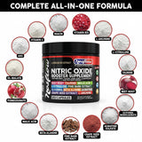 Close-up of Clean Nutraceuticals Nitric Oxide support Capsules