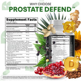 Close-up of Clean Nutraceuticals Prostate Defend Supplement capsules