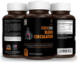 Close-up of Clinical Daily Blood Circulation Supplement capsules