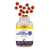 Close-up of Country Life Lutein Gummies showing texture