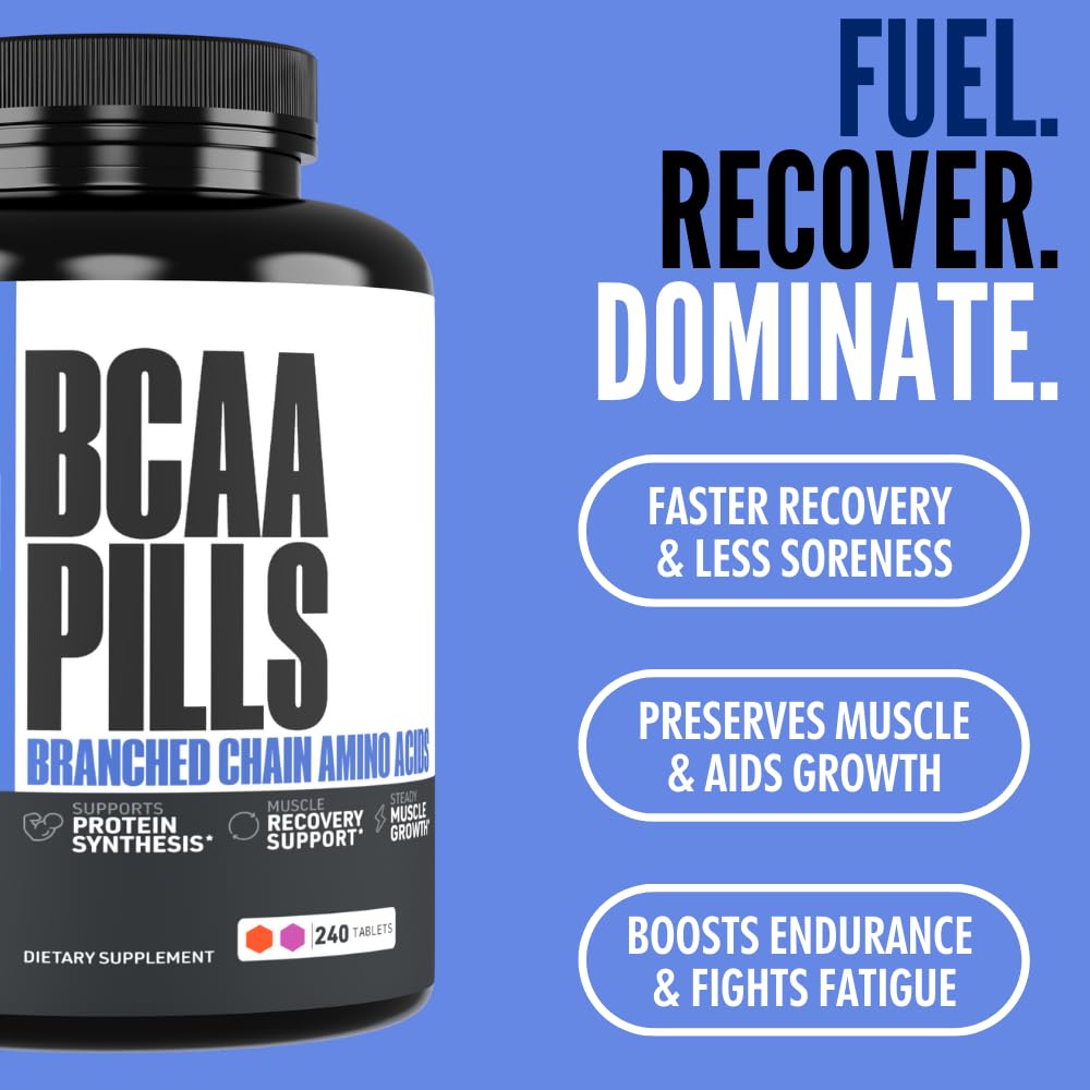 Close-up of Crazy Muscle BCAA Supplement capsule