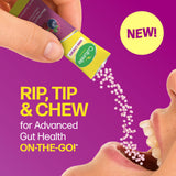 Close-up of Culturelle Complete 3-in-1 Biotics Mini-Chews ingredients
