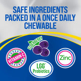 Close-up of Culturelle Kids Probiotic Chewable tablet