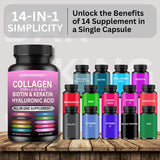 Close-up of Darkingwings Multi Complex Collagen Capsules
