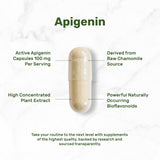 Close-up of DEAL SUPPLEMENT Chamomile Apigenin Capsules