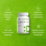 Close-up of DEAL SUPPLEMENT Horny Goat Weed & Tongkat Ali Capsules